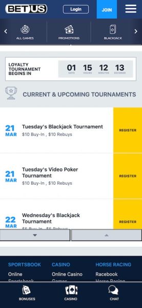 BetUS Utah Casino App