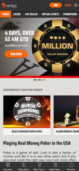 Ignition Utah Casino App