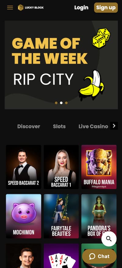 Lucky Block Casino App