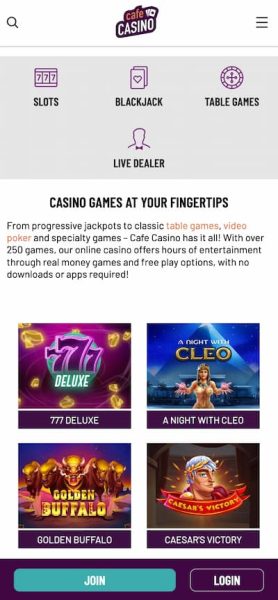 Cafe Casino Utah Casino App
