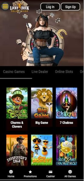 Lucky Creek Utah Casino App