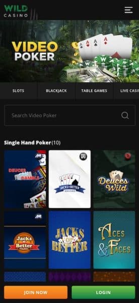 Wild Casino Vermont Casino App