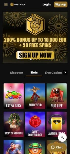 Lucky Block Vermont Casino App