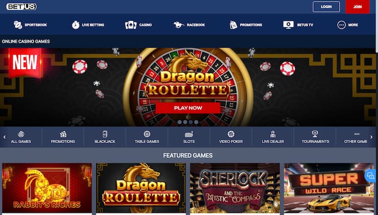 BetUS Prepaid Card Online Casino