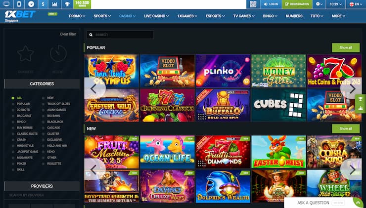 1xBet Prepaid Card Online Casino