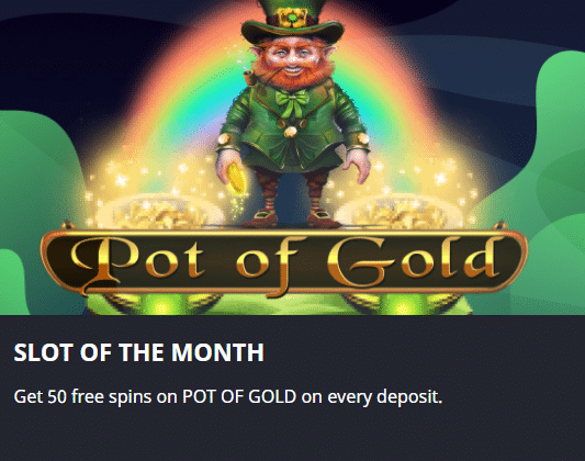 Drake Casino Slot of the Month Promo