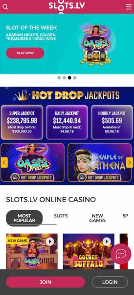 SlotsLV West Virginia Casino App