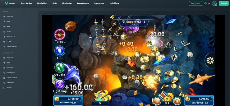 VAVE Casino Fish Game Gambling