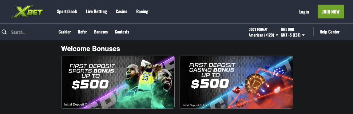 XBet welcome bonus basketball wagering
