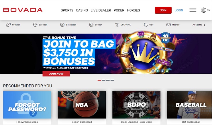 bovada tablet casino apps