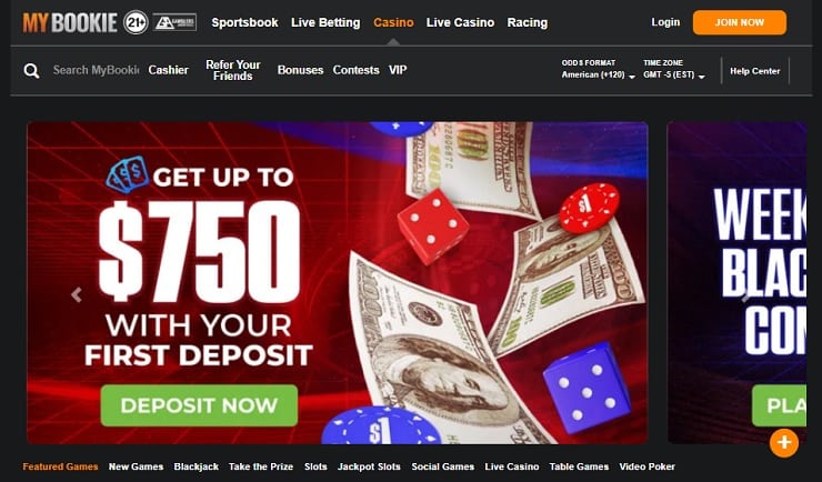 mybookie casino app tablet
