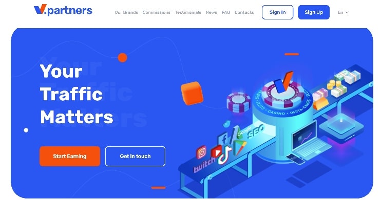 sports betting affiliate programs - VPartners