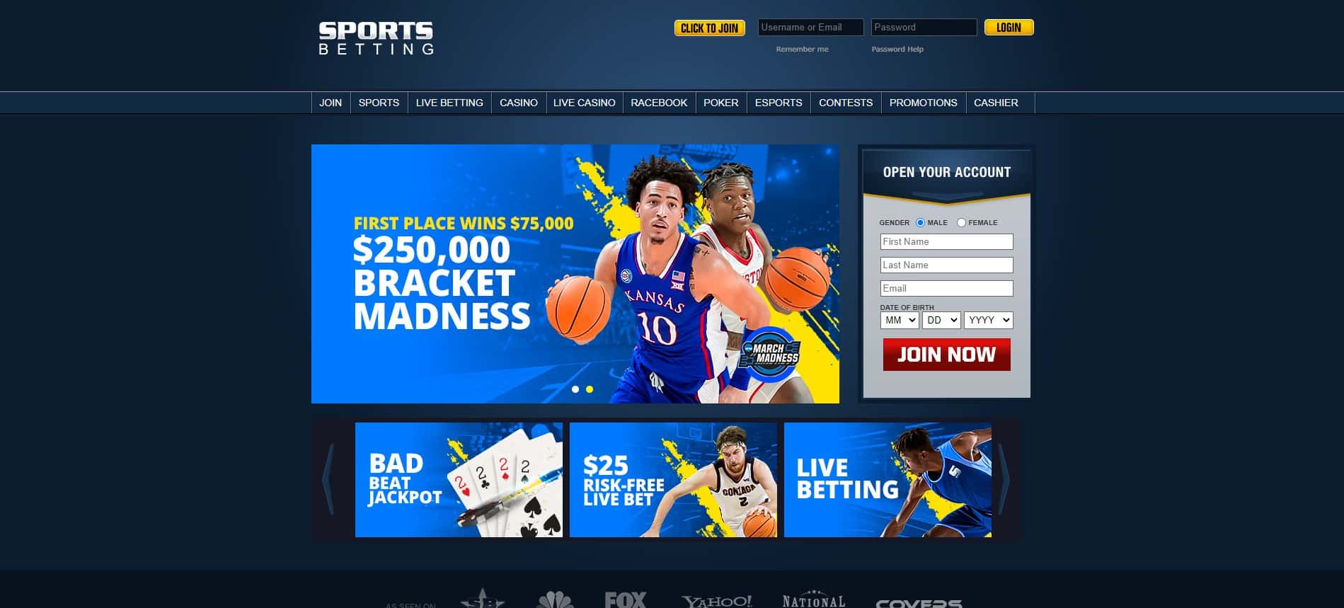 sportsbetting march madness