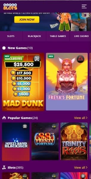 super slots mobile casino