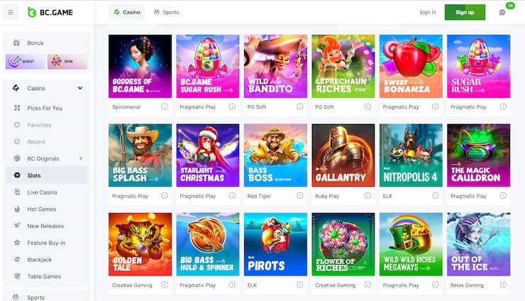 BC.Game Paysafecard casino