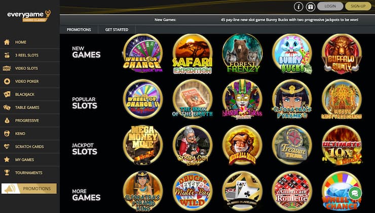 Everygame WA online casino