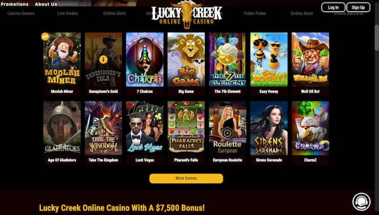 Lucky Creek WA casino
