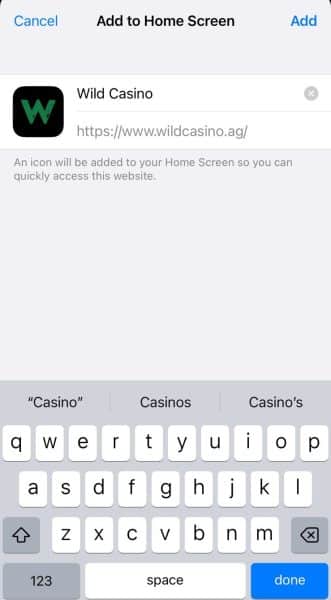 Name the progressive app