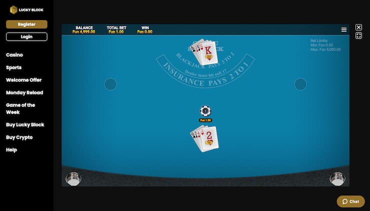 Blackjack Card Counting Example 3