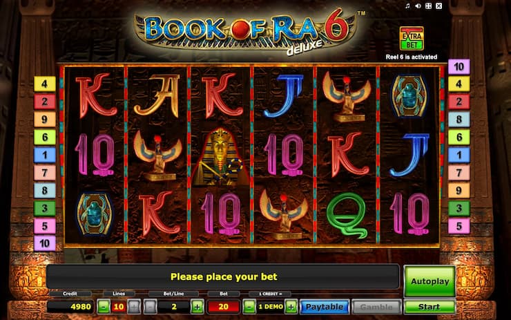 Book of Ra Deluxe 6 Slot