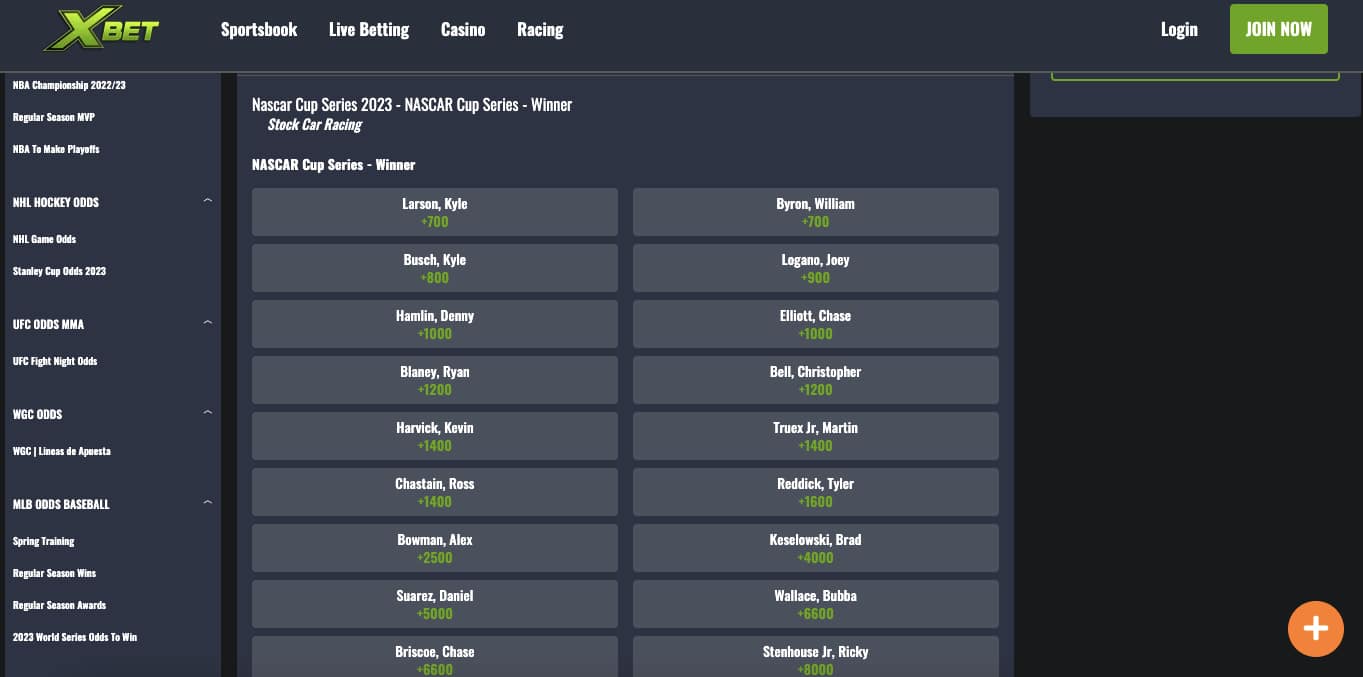 XBet NASCAR Cup Series