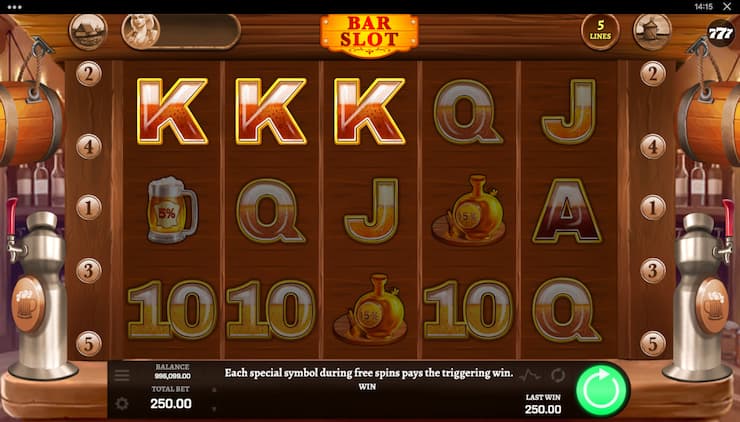 Bar Slot Spin