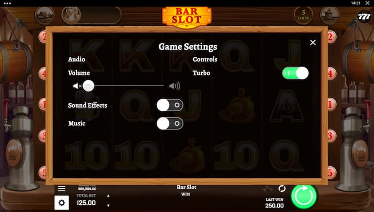 Bar Slot Turbo