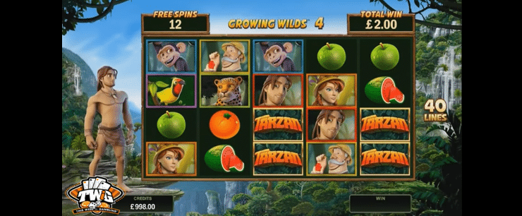 Tarzan Free Spins 1