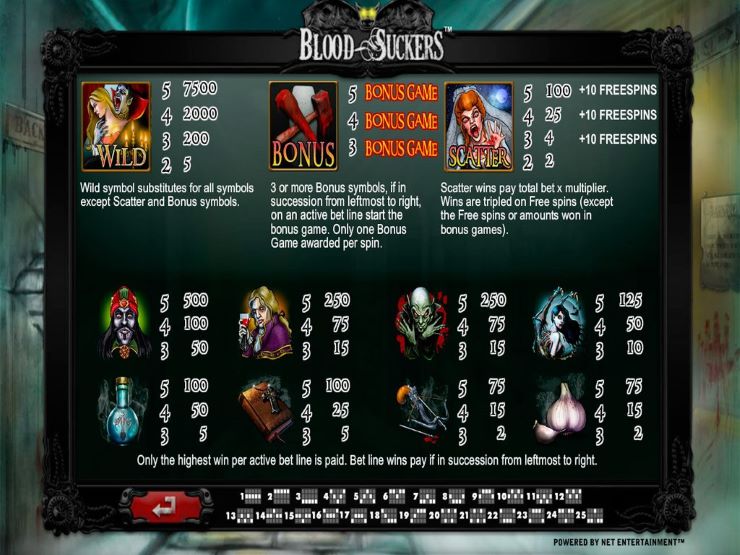 Blood Suckers Info