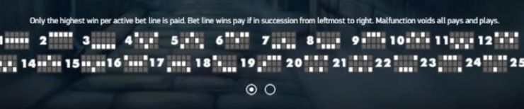 Blood Suckers Pay Lines