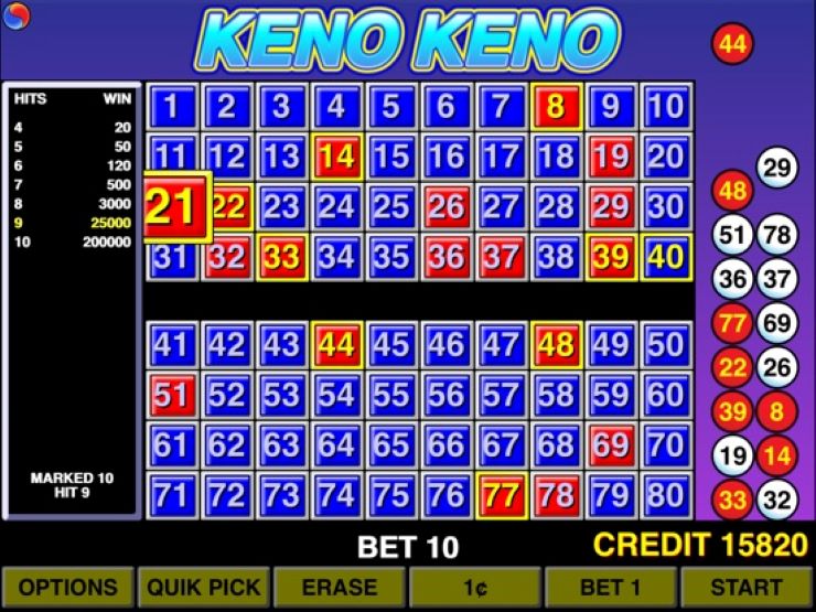 Keno Game
