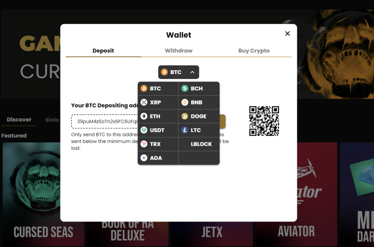 Lucky Block Deposit
