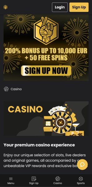 lucky block mobile view