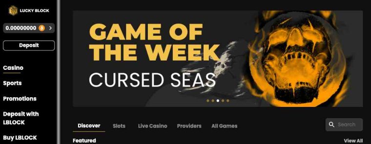 Lucky Block online casino