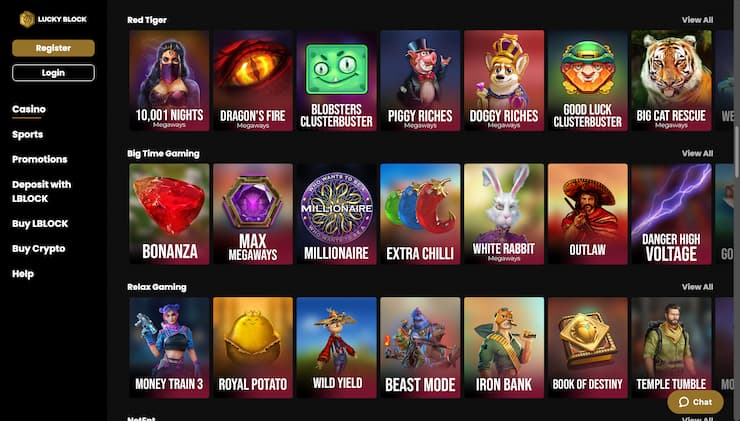 Lucky Block Megaways Casino