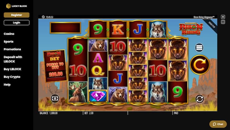 Buffalo Rising Megaways Slot