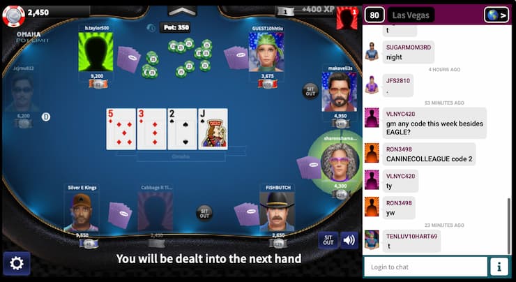 Omaha Poker Turn