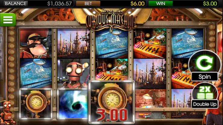 The Curious Machine 3D Slot