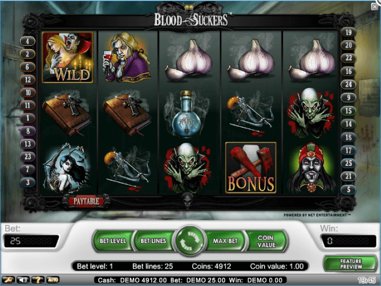 Blood Suckers Slot Machine