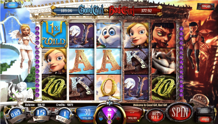 Good Girl, Bad Girl Slot Machine