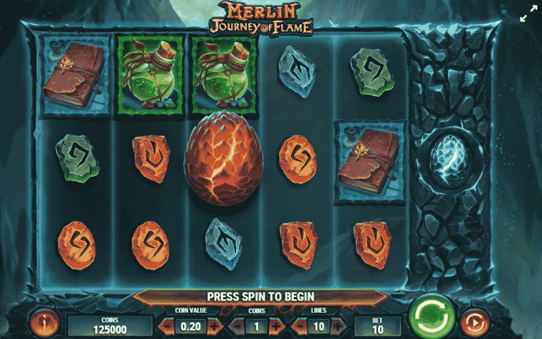 Merlin Journey of Flame
