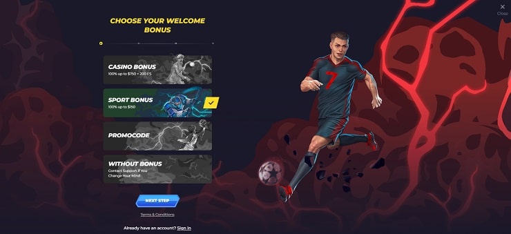 PowBet Step 2