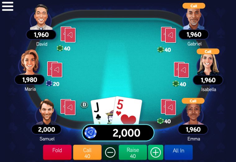 Texas Hold'em free poker
