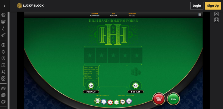 Texas Hold Em