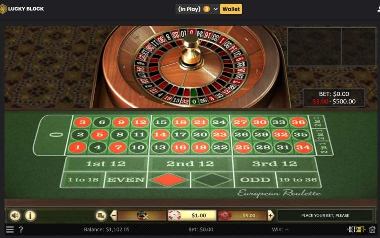 european online roulette game
