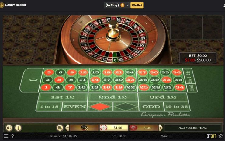european online roulette game