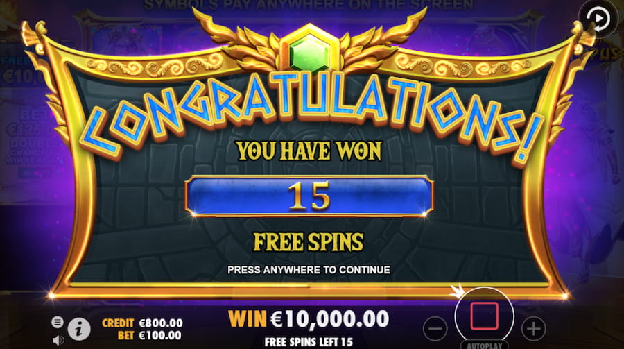 Free Spins Bonus Round