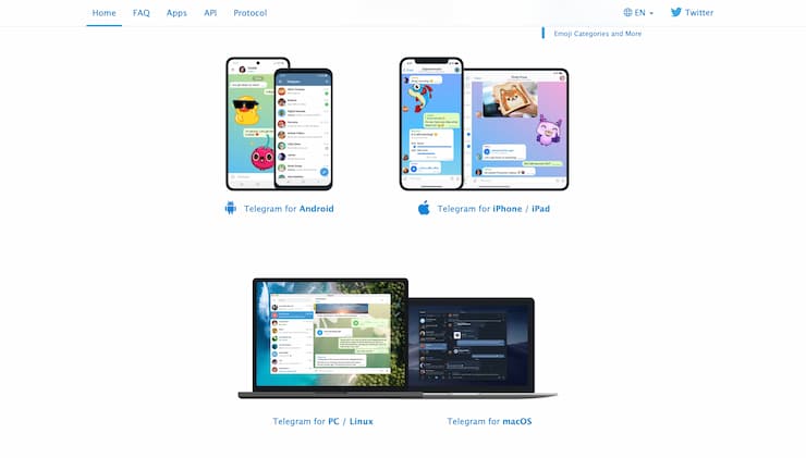Download Telegram App