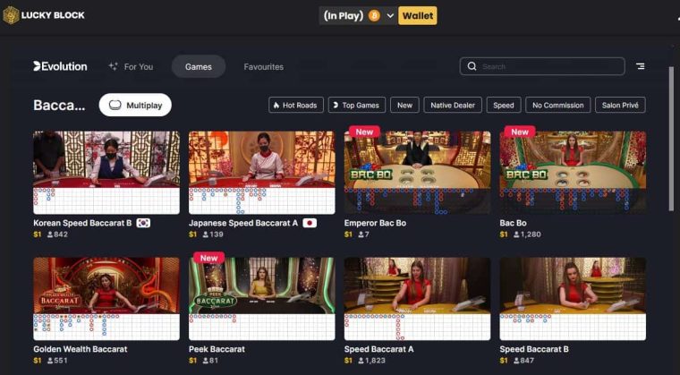 baccarat progressive betting system