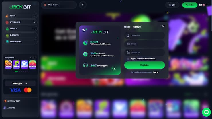 JackBit No Account Casino